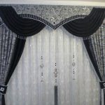 Black & White Curtains Set