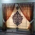 Brown Net Curtains