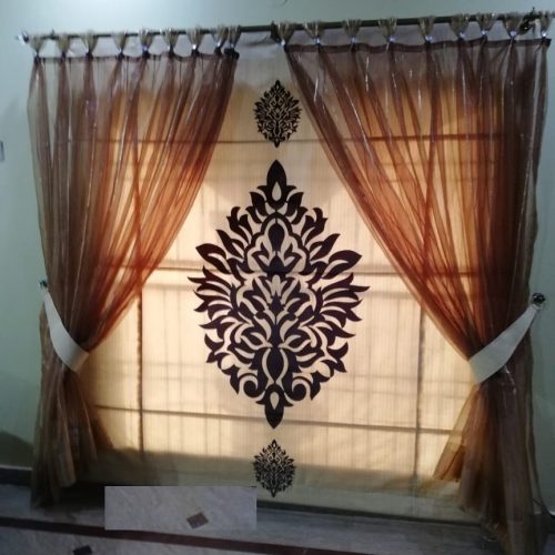 Fancy Flower Curtains For Sale For Sale In Pakistan