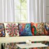 Colored Prints Cushions