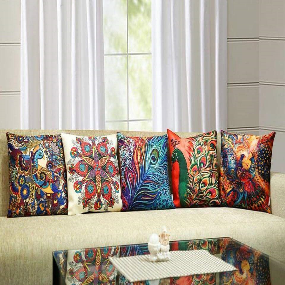 Colored Prints Cushions