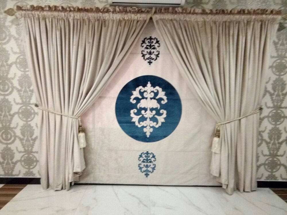 Fancy Attractive Curtains for wedding Stage