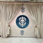 Fancy Attractive Curtains for wedding Stage