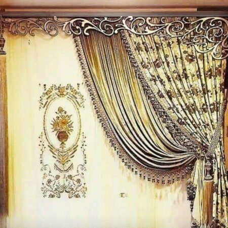 Fancy Flower Curtains for Sale