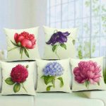 Flower Print Cushions