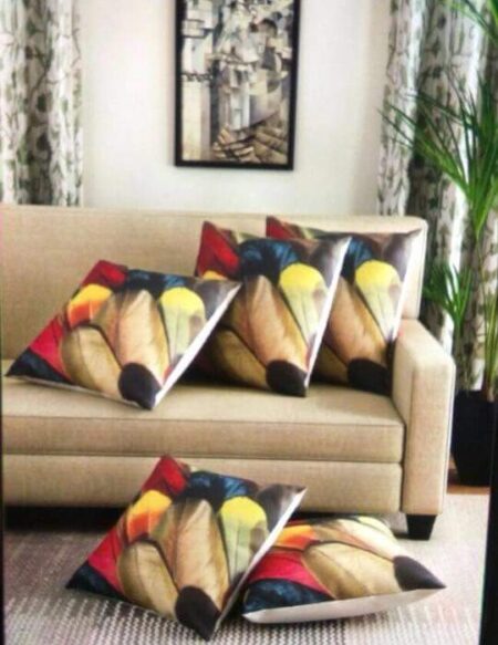 Leaf Print Cushions