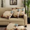 Peacock wings Print Cushions