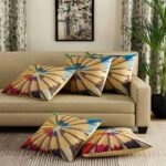 Pencil Colors Print Cushions