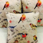 Sparrow Print Cushions