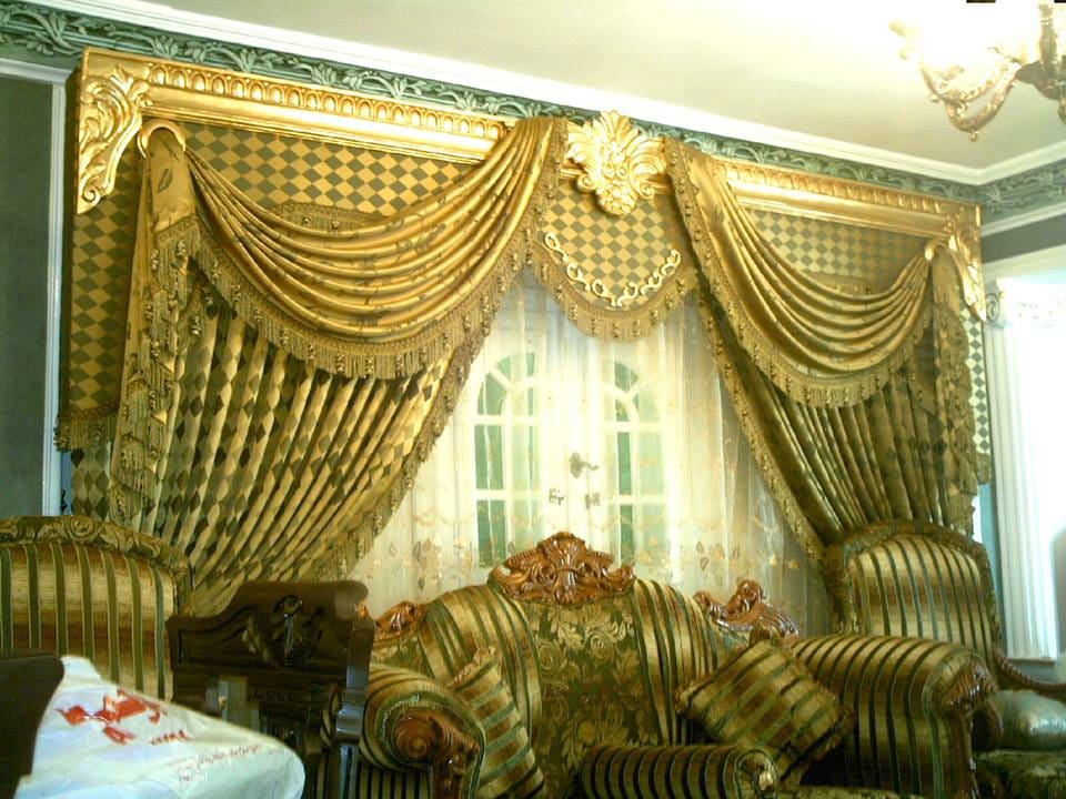 Yellow Curtains for Entrance Ways