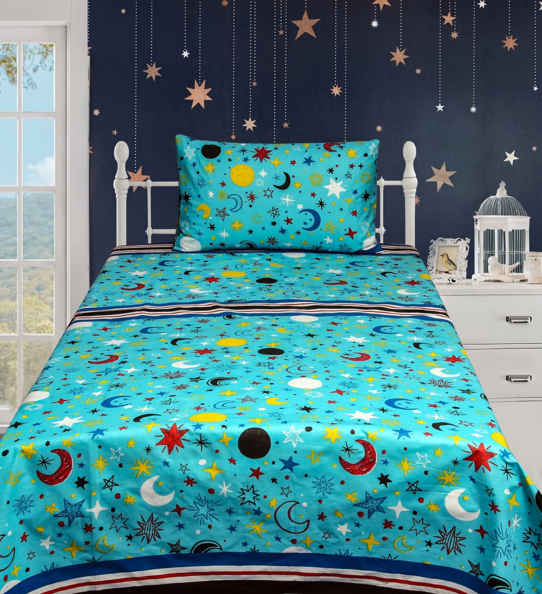 Stars Moon Kids Bedding