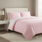 Plain Baby Pink Bed Set