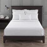 Plain White Hotel Sheets with 2 Pillow Covers
