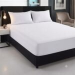 Plain White Fitted Bed Sheet
