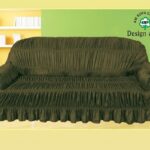 Mendi Brown Sofa Cover