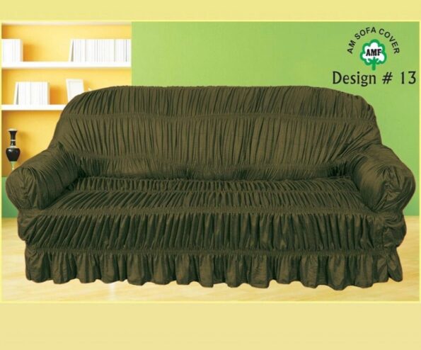Mendi Brown Sofa Cover