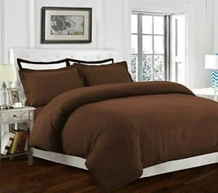 Plain Brown Bed Sheets
