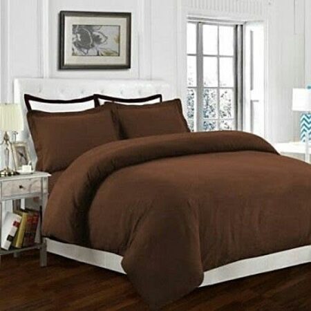 Plain Brown Bed Sheets