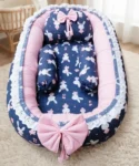 Blue Design Baby Nest – 5 PCS