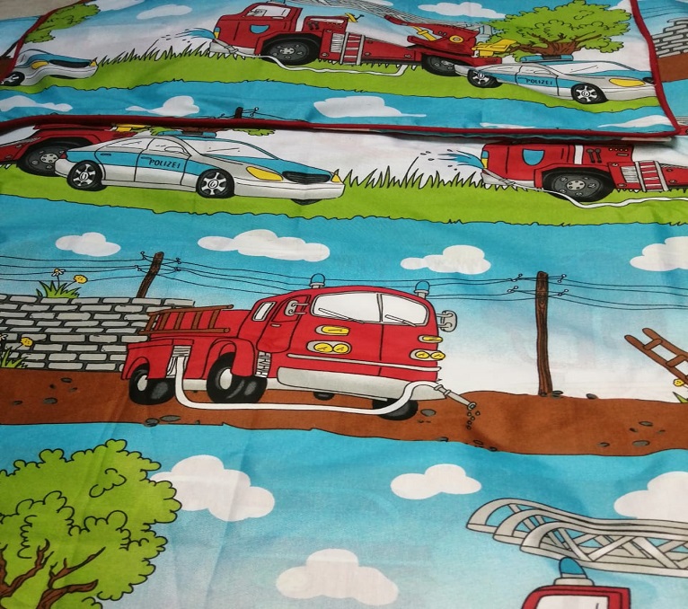 Car kids Bedding With 1 Pillow
