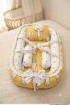 Yellow Rabbit Design Baby Nest – 5 PCS