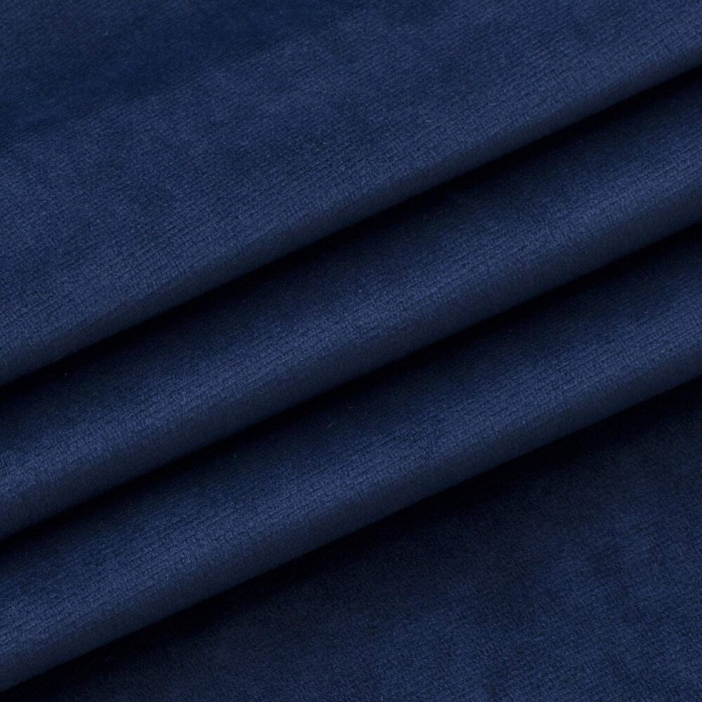 Blue Velvet Curtains Premium Quality ( Set of 2 Pcs ) (2)