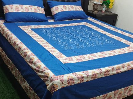 Printed Patchwork Embroidered Sheet Design (22)