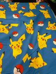 Pikachu Character Kids Bed Sheet