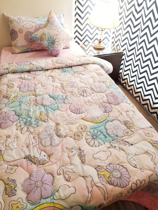 Pink Kids Bed Sheet
