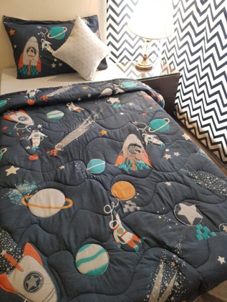 Space & Rocket Kids Bedding