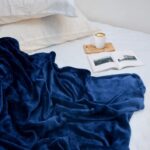 Blue Fleece AC Blankets