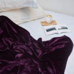Purple Fleece AC Blankets (2)