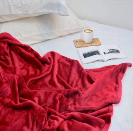 Red Fleece AC Blankets