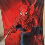 Spiderman Red Fleece Blankets
