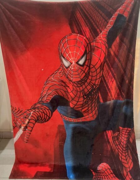 Spiderman Red Fleece Blankets