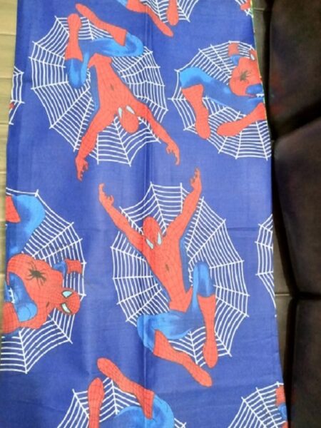 Spider Man Blue Kids Bed Sheet