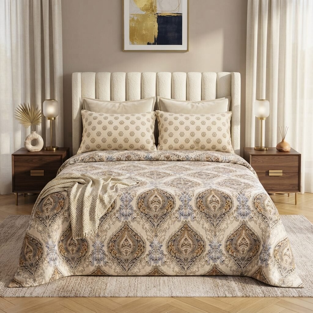 paisley print bedspread paisley print bedspread