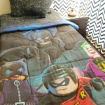 Batman Fighter Characters Kids Bed Sheet