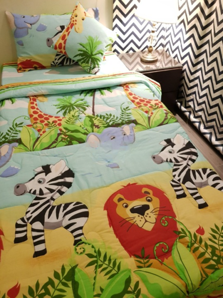 Forest Animals Kids Bed Sheet