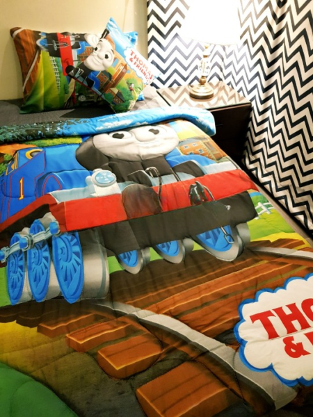 Train Game Kids Bed Sheet