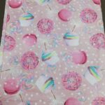 Icecream Donut Kids Bed Sheet