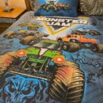Monster Jam Kids Bed Sheet