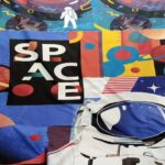 Space Kids Bed Sheet