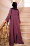 Abaya with Stoler Hijab ( 12 Colors ) 5500