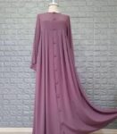Abaya with Stoler Hijab ( 12 Colors ) 6500