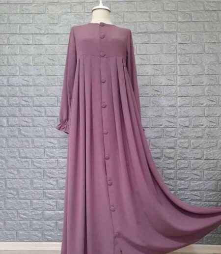 Abaya with Stoler Hijab ( 12 Colors )