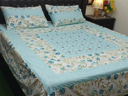 Printed Patchwork Embroidered Sheet Design (17)