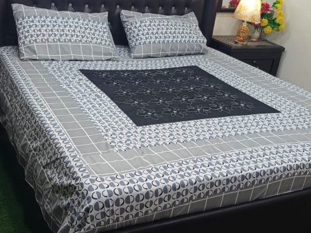 Printed Patchwork Embroidered Sheet Design (18)