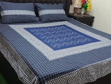 Printed Patchwork Embroidered Sheet Design (8)
