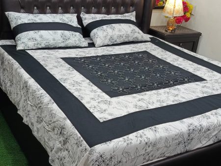 Printed Patchwork Embroidered Sheet Design (9)